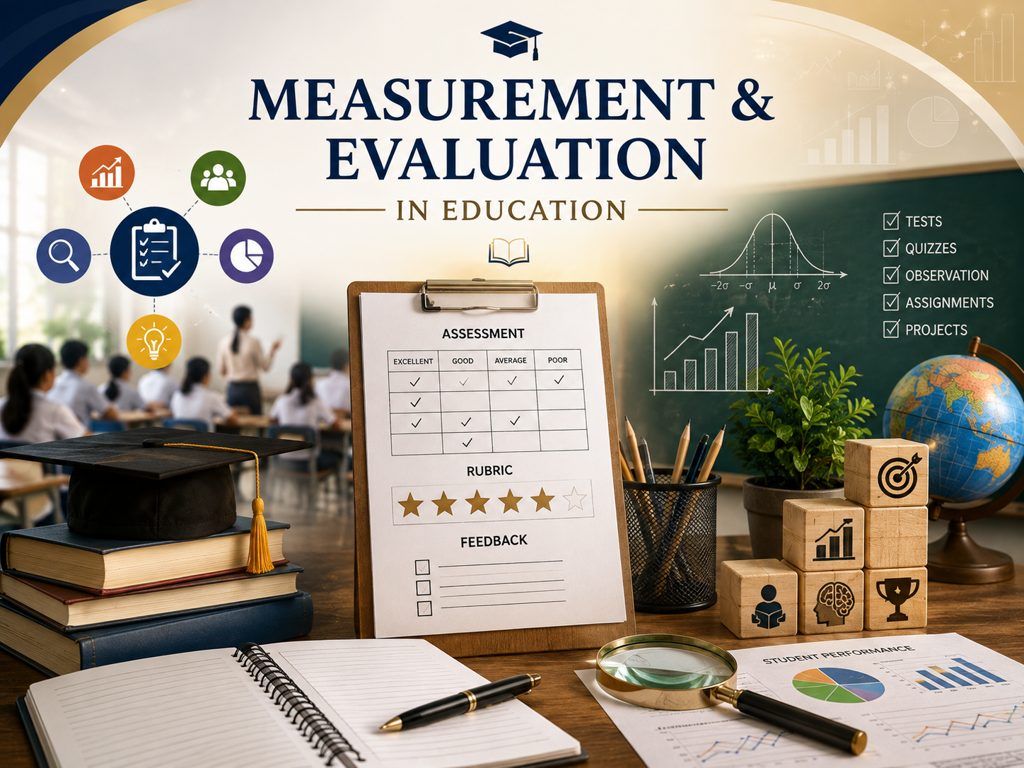 Measurement & Evaluation &mdash; Chapter-wise