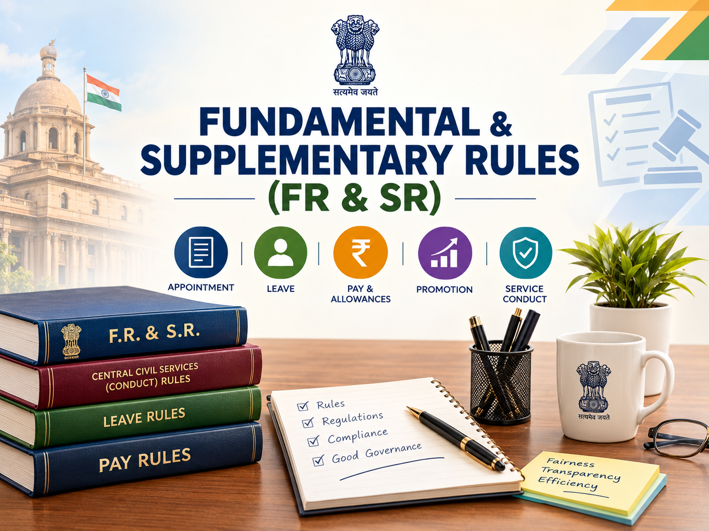 Fundamental & Supplementary Rules (FR & SR) — PYQs
